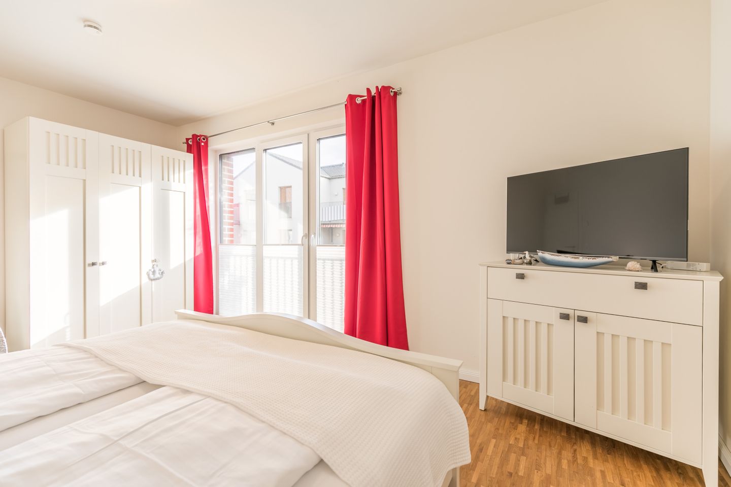 Ferienwohnung Nordlichter Schlafzimmer 1