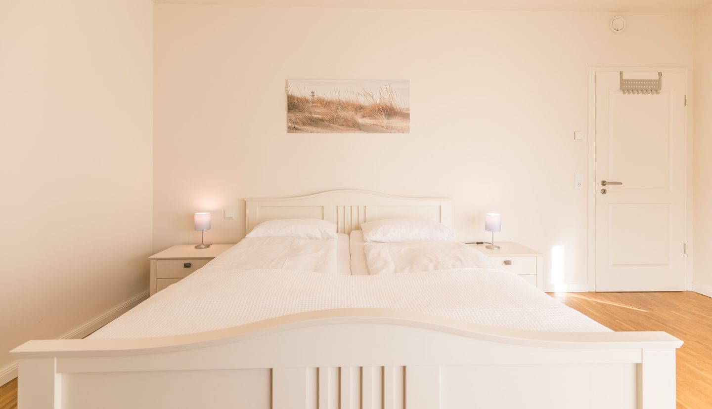 Ferienwohnung Nordlichter Schlafzimmer 1