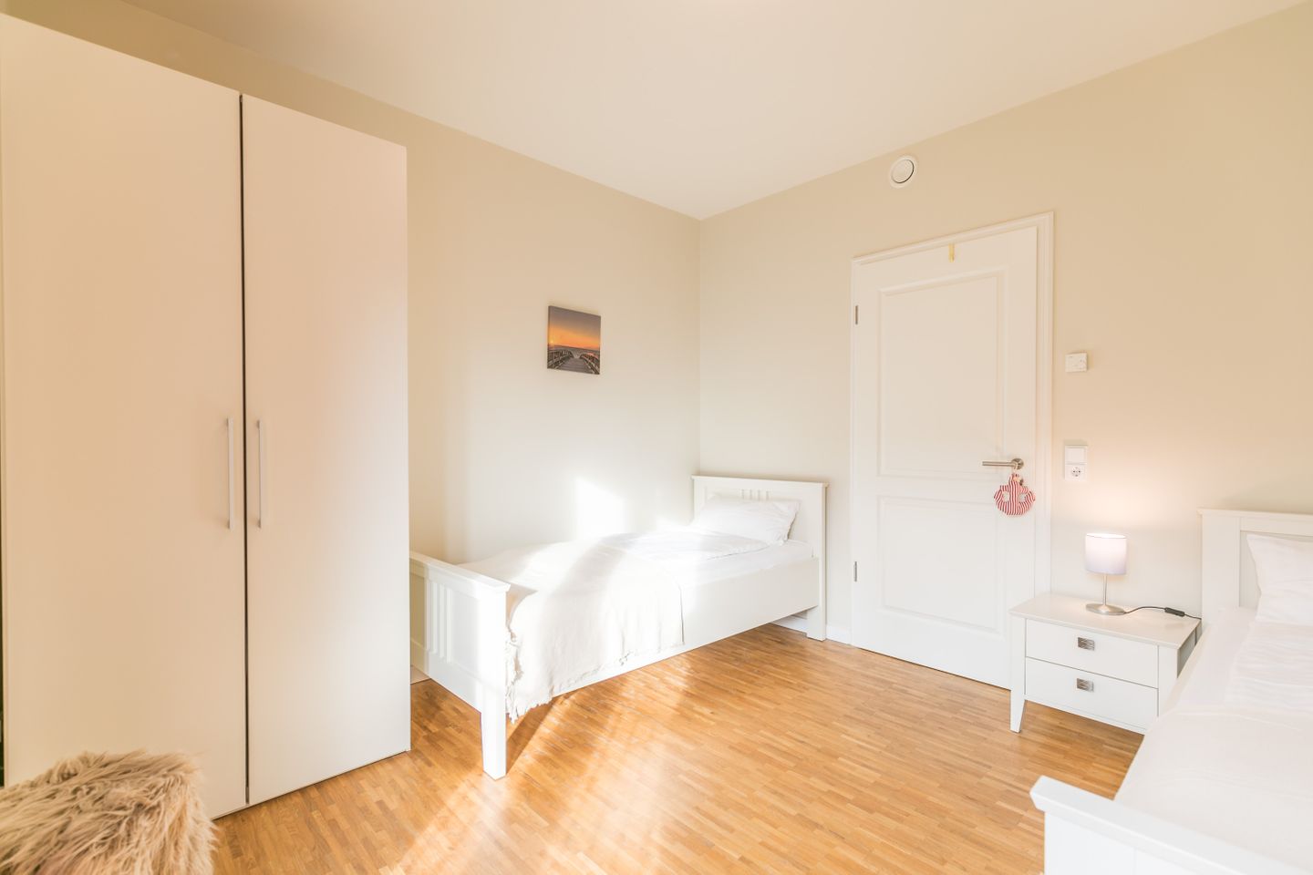 Ferienwohnung Nordlichter Schlafzimmer 2