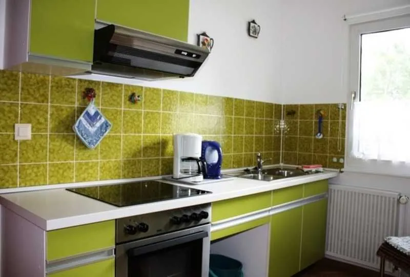 (STR90a) Ferienwohnung "Haus Diana 1" F*** Niendorf - Küche / Küchenzeile