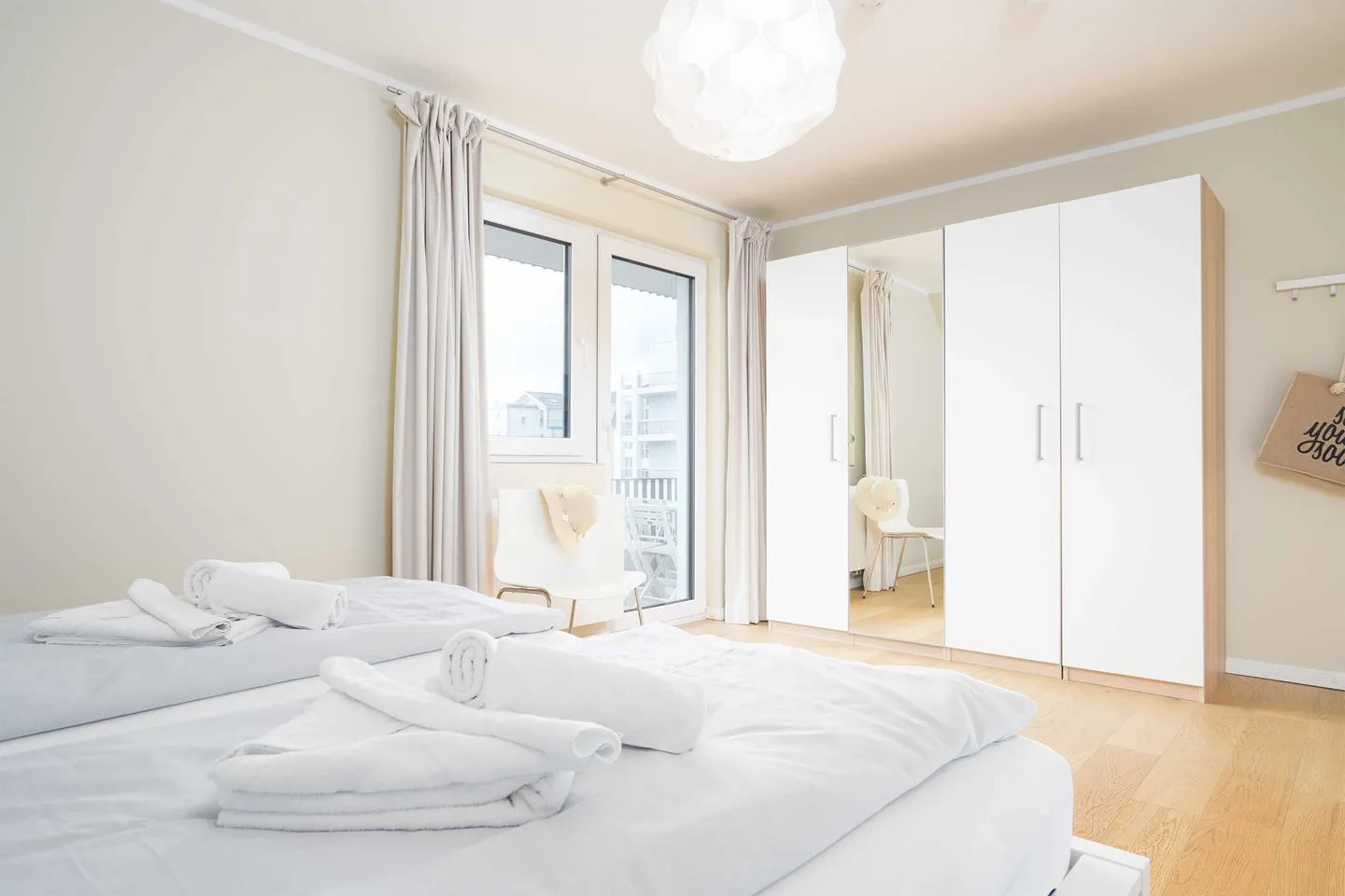 (STR92b) Ferienwohnung "Strandzeit" Niendorf - Wohnzimmer