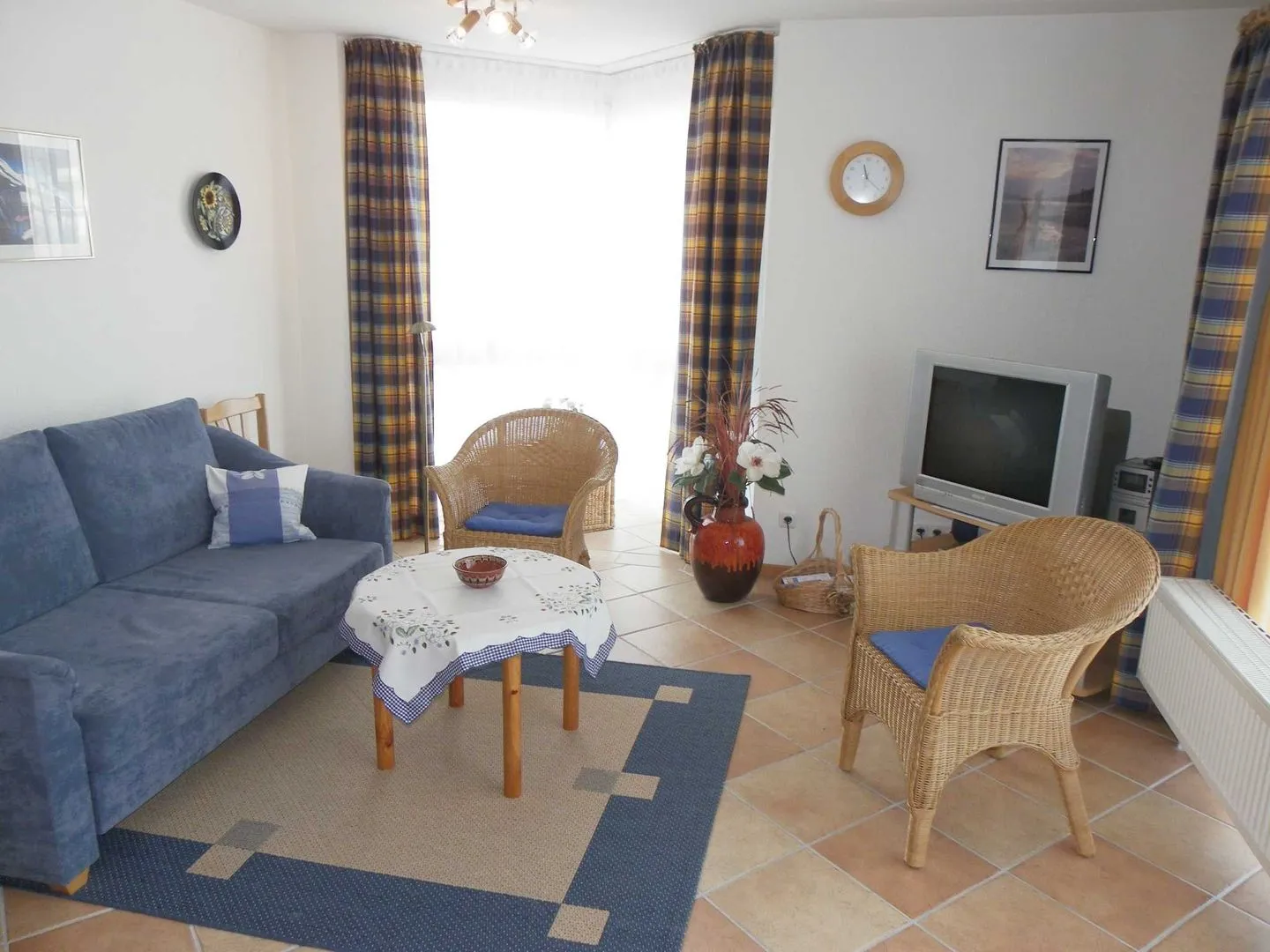 (STR108) Ferienwohnung "Haus Södenwind" Niendorf - Wohnzimmer
