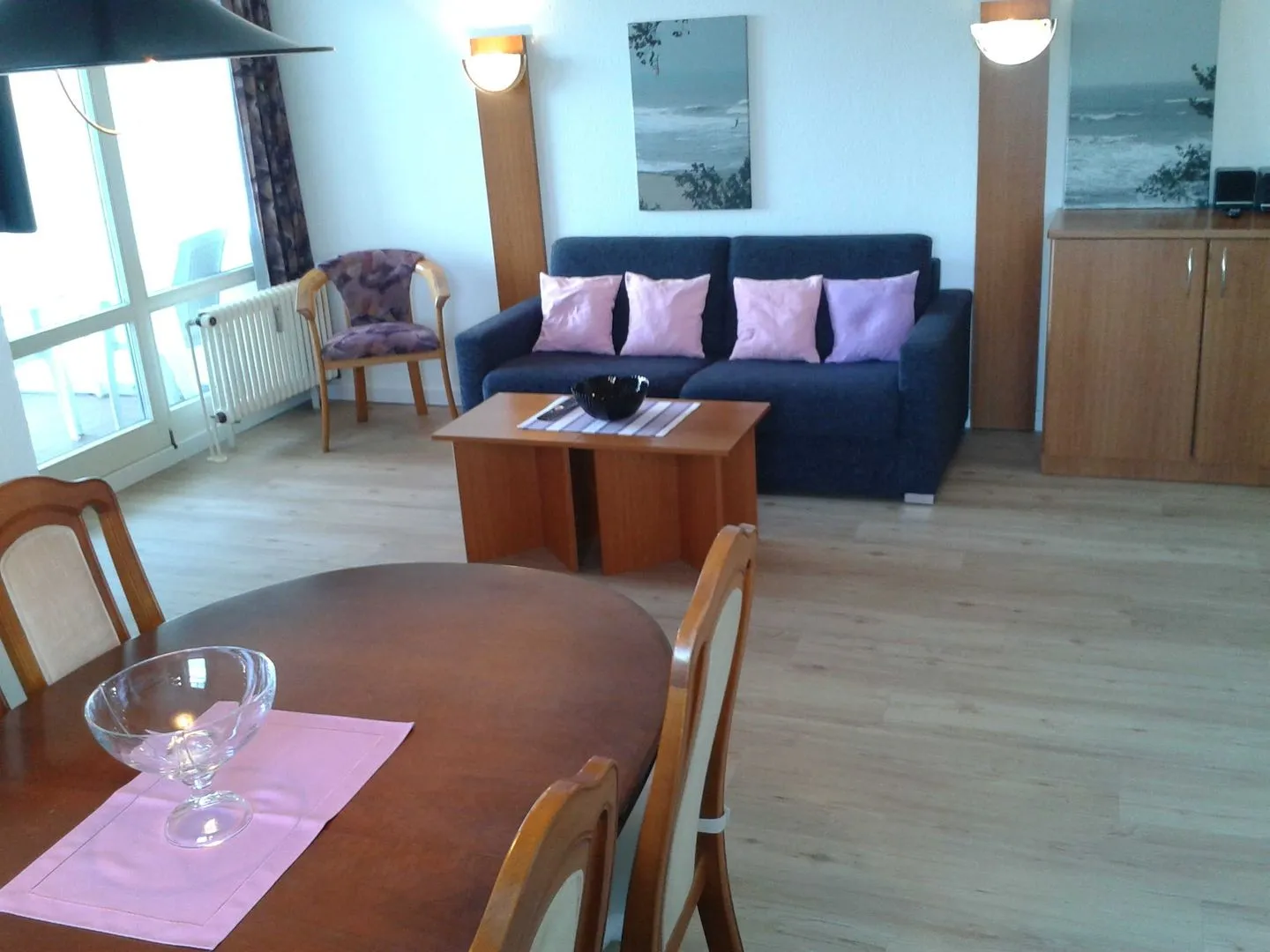 (STR123b) Ferienwohnung "Strandhotel" - App. 24 Niendorf - Wohnzimmer