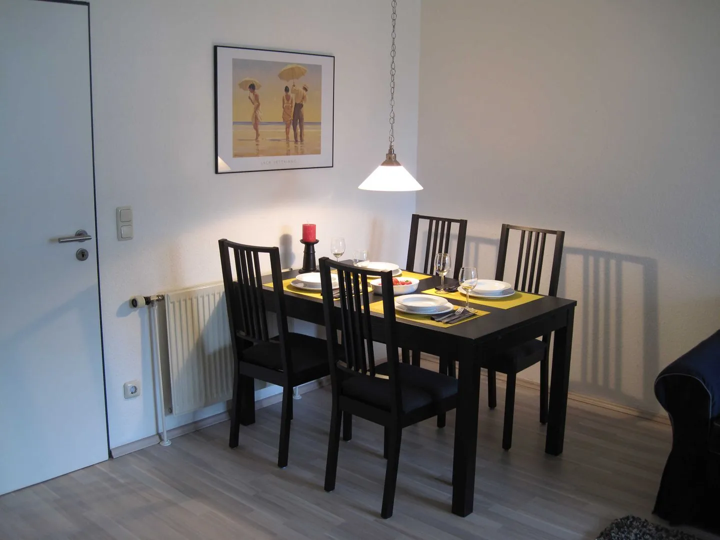 (STR123g) Ferienwohnung "Sonnenseite" Niendorf - Wohnzimmer