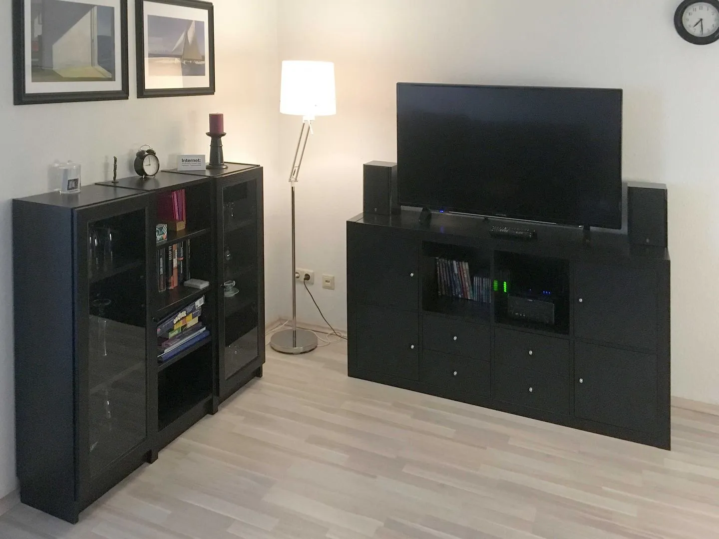 (STR123g) Ferienwohnung "Sonnenseite" Niendorf - Wohnzimmer