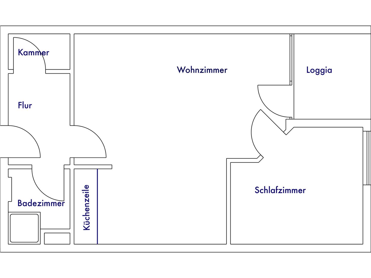  (STR123g) Ferienwohnung "Sonnenseite" Niendorf - Grundriss