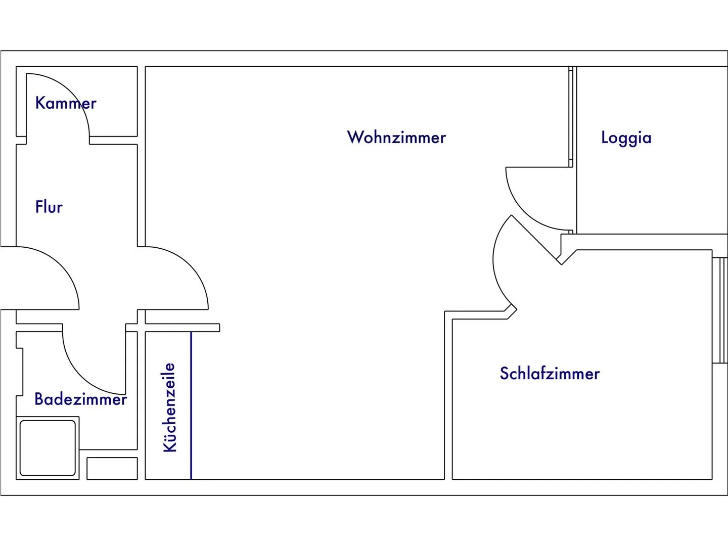 (STR123g) Ferienwohnung "Sonnenseite" Niendorf - Grundriss