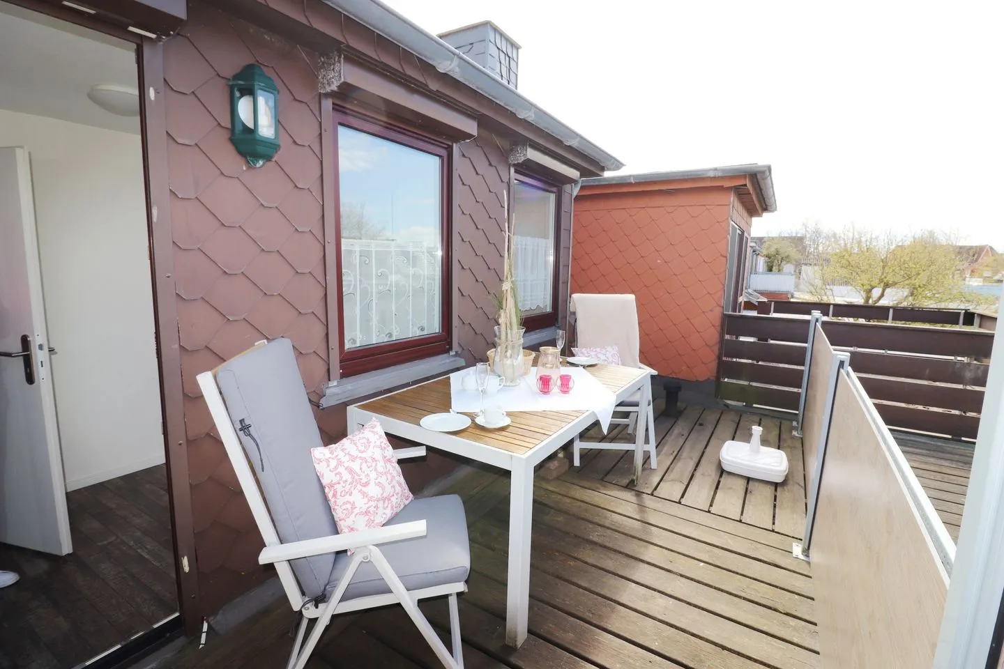 Am Oland 13 vorne Büsum - Terrasse