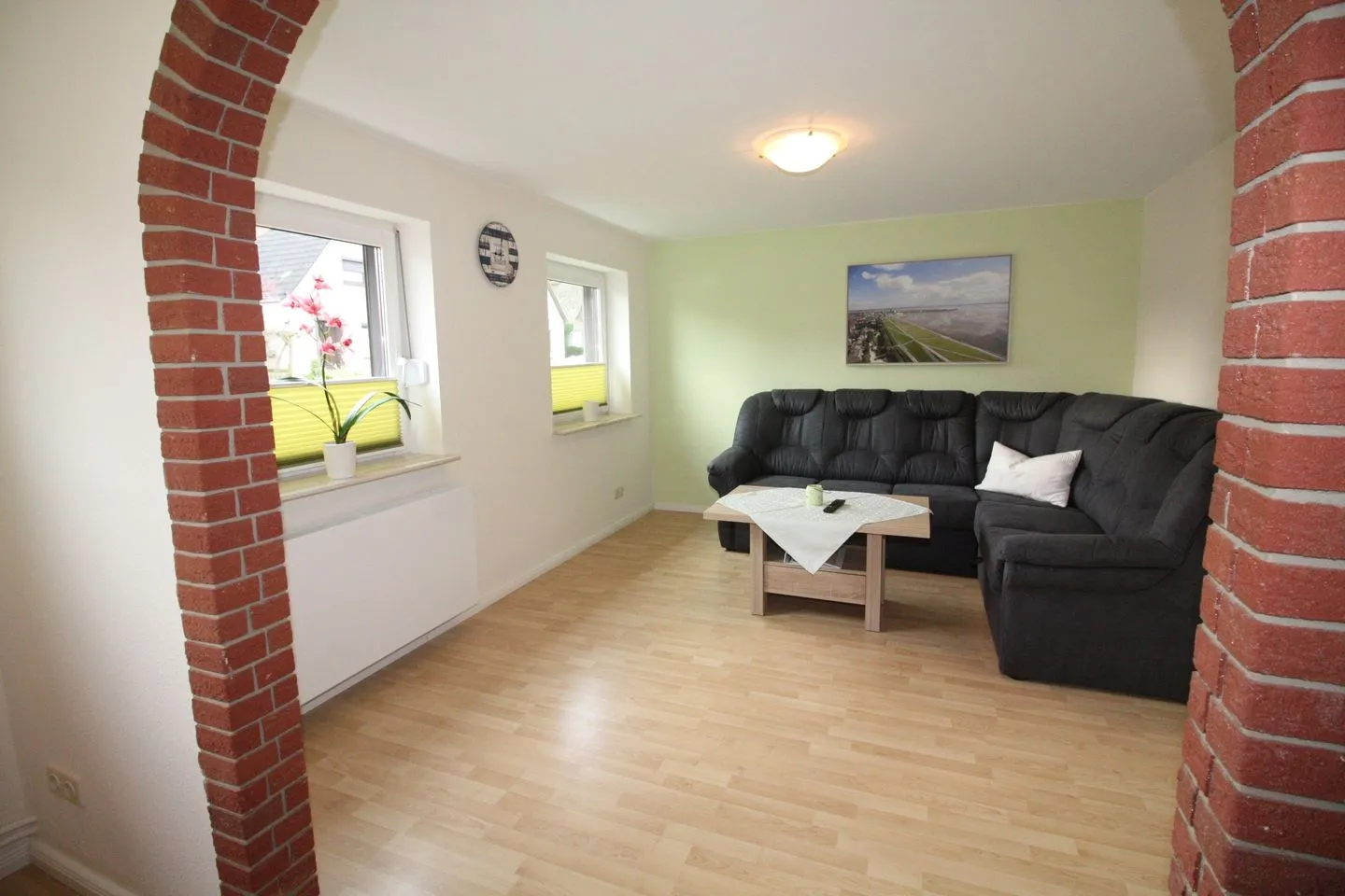 Am Oland 13 vorne Büsum - Wohnzimmer