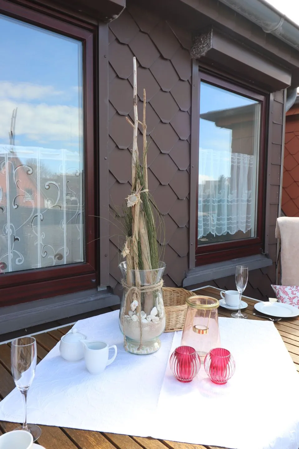 Am Oland 13 vorne Büsum - Balkon