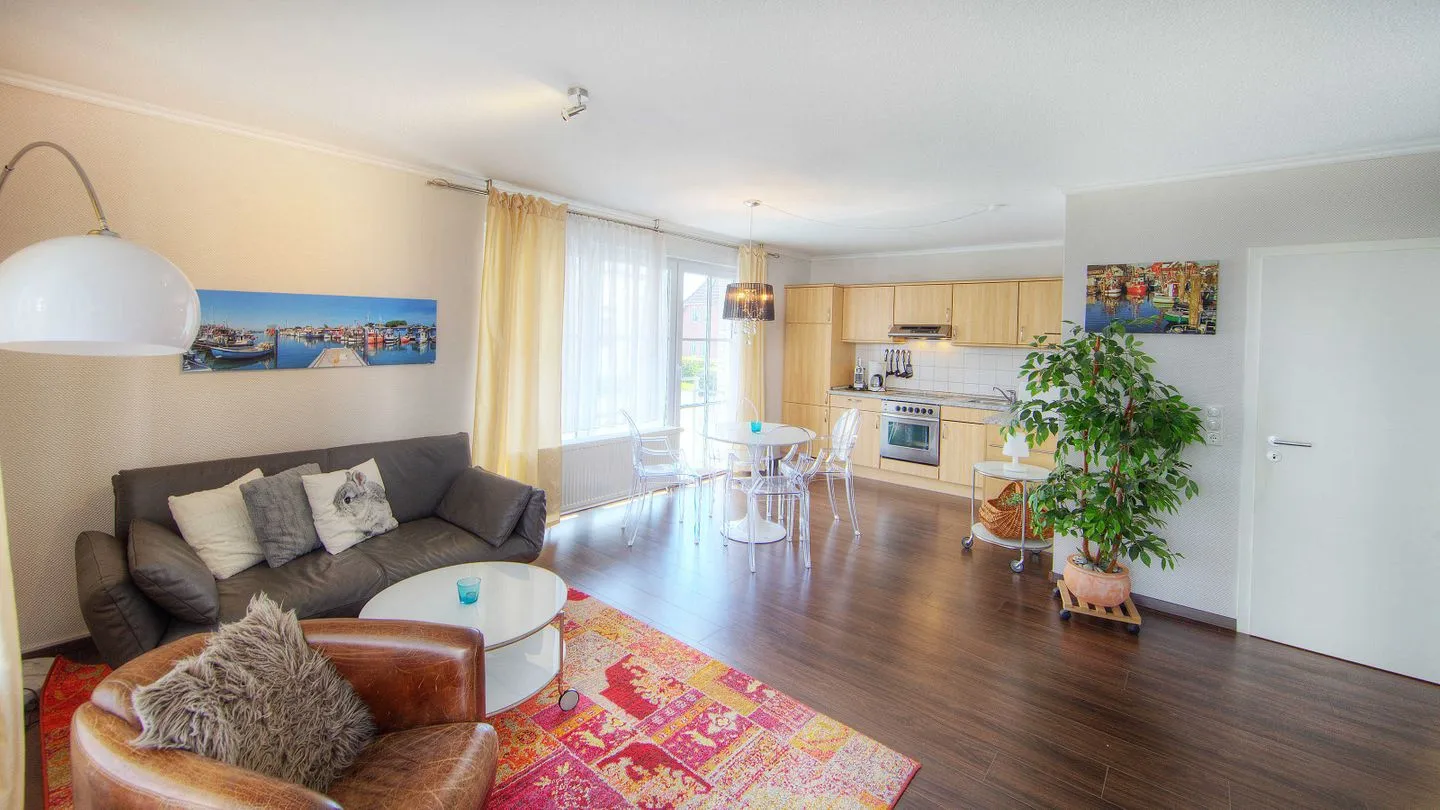(TRA2c) Ferienwohnung "Baumgartner" Niendorf - Wohnzimmer