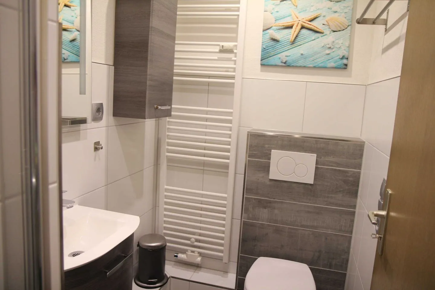 (TRA7) Ferienwohnung "Reichelt" Niendorf - Badezimmer