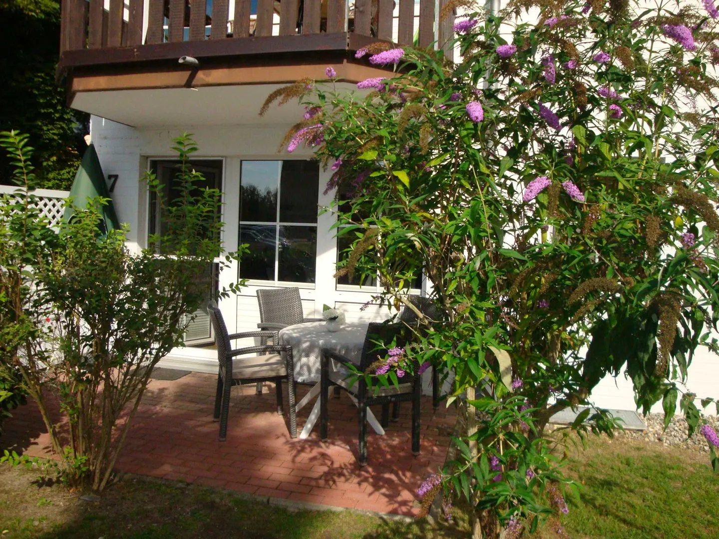 (TRA7b) "Residenz Windrose" App.6 Niendorf - Terrasse