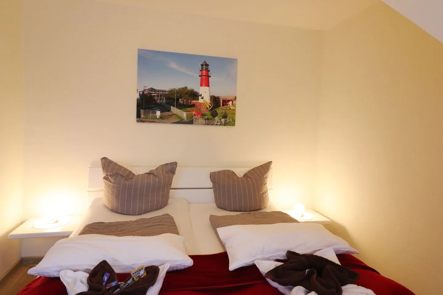 Haus Dithmarschen Wohnung 9 Büsum - Schlafzimmer