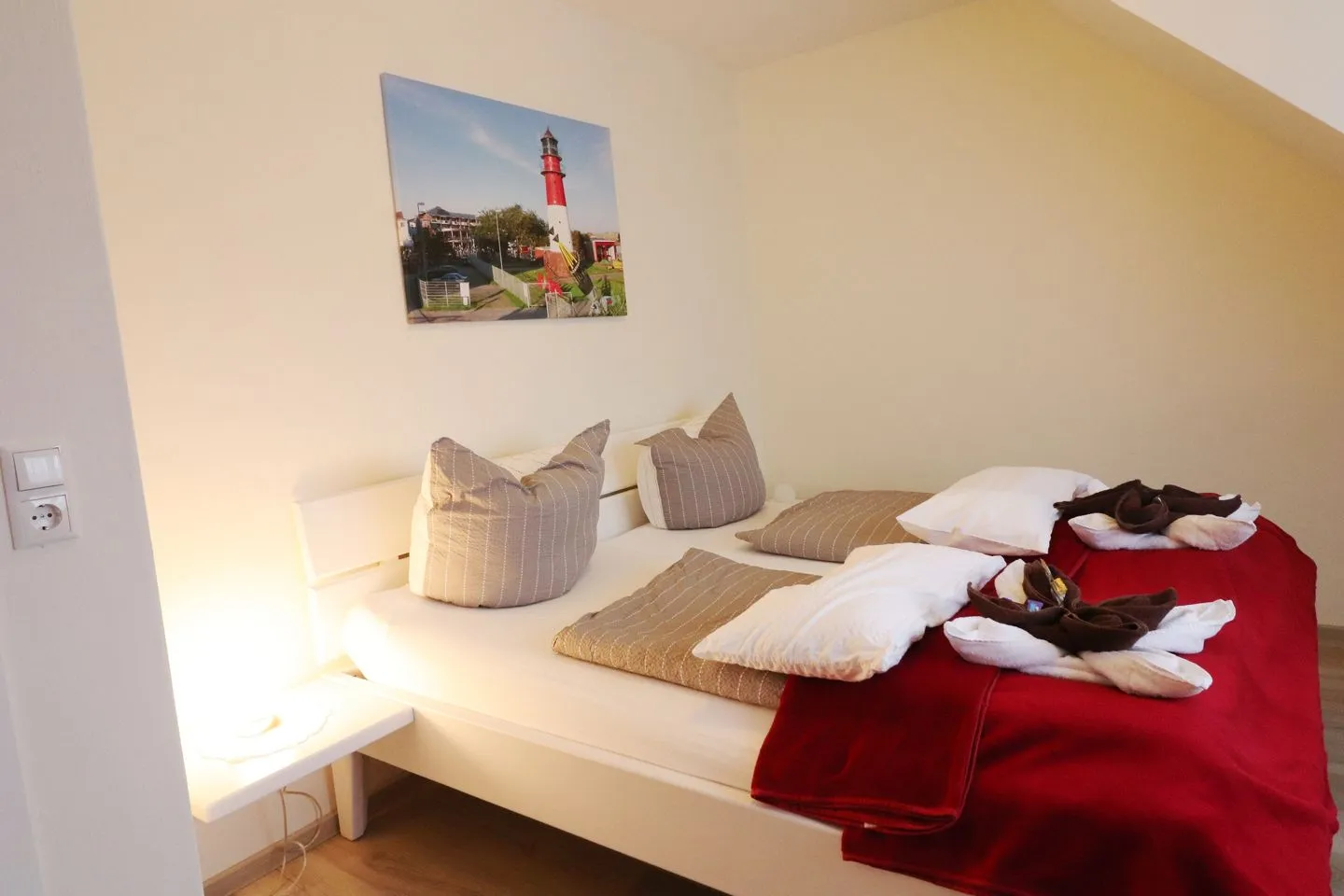 Haus Dithmarschen Wohnung 9 Büsum - Schlafzimmer