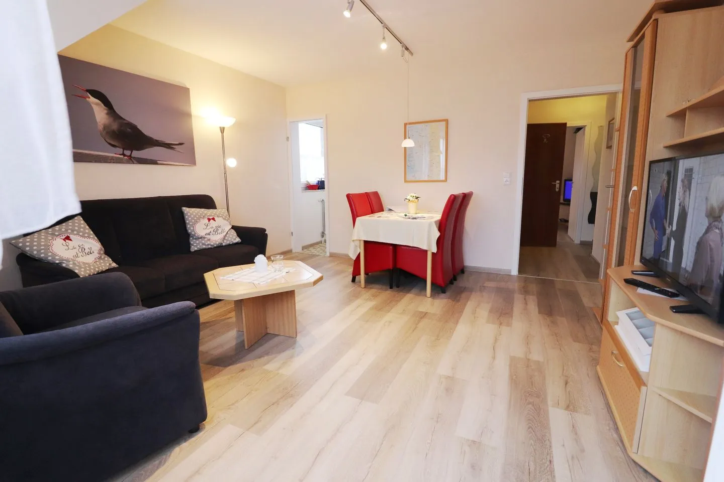 Haus Dithmarschen Wohnung 9 Büsum - Wohnzimmer
