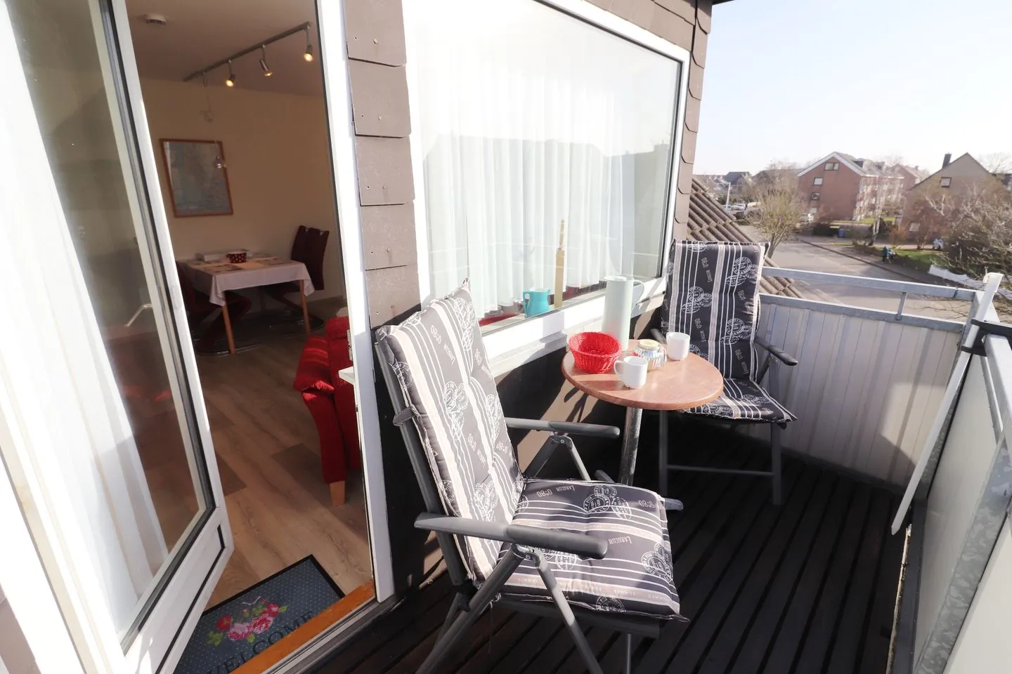 Haus Dithmarschen Wohnung 12 Büsum - Balkon