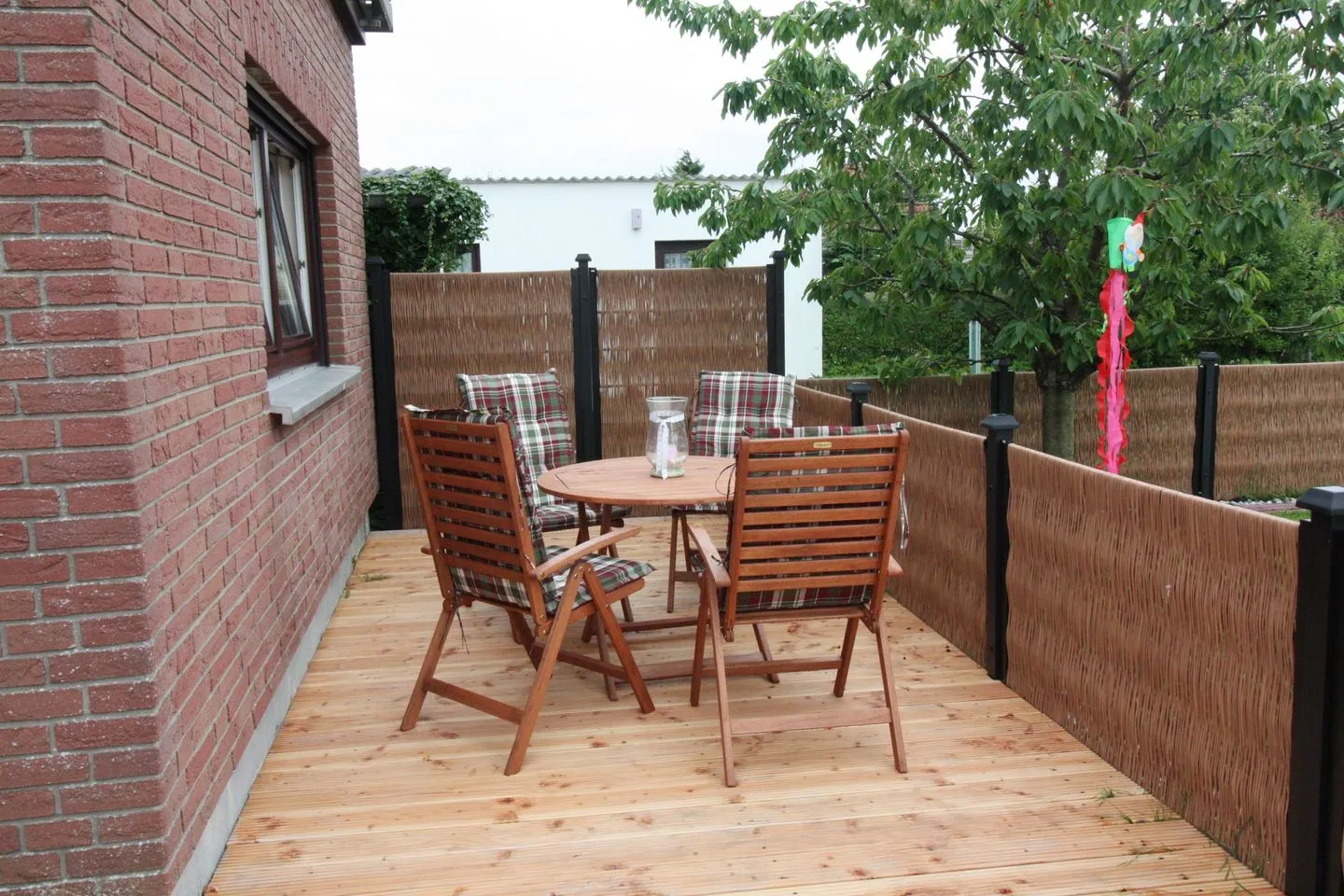 Am Oland 13 hinten Büsum - Terrasse