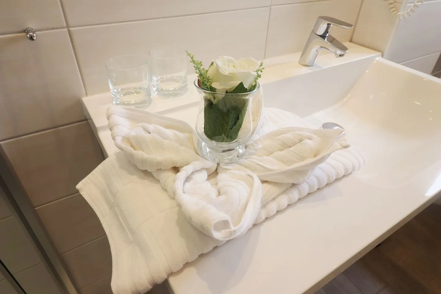 Haus Övern Diek Wohnung 1 a Büsum - Badezimmer