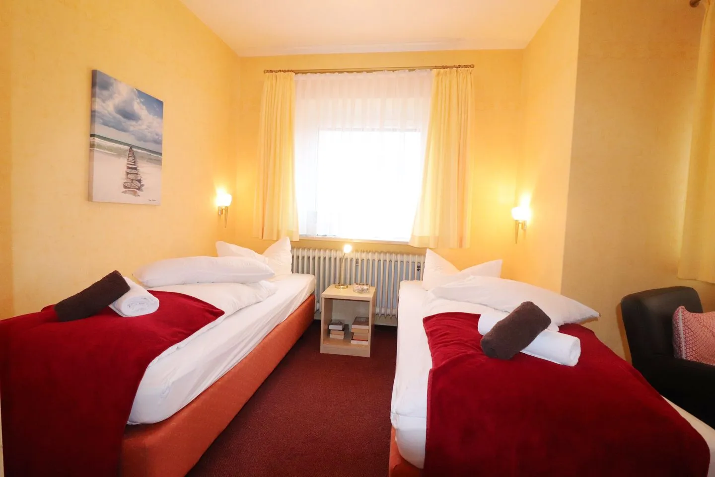 Haus Övern Diek Wohnung 1 a Büsum - Wohnzimmer