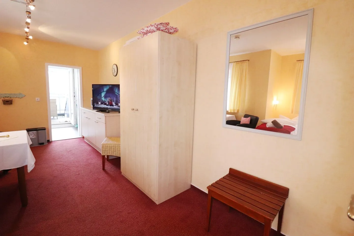 Haus Övern Diek Wohnung 1 a Büsum - Wohnzimmer
