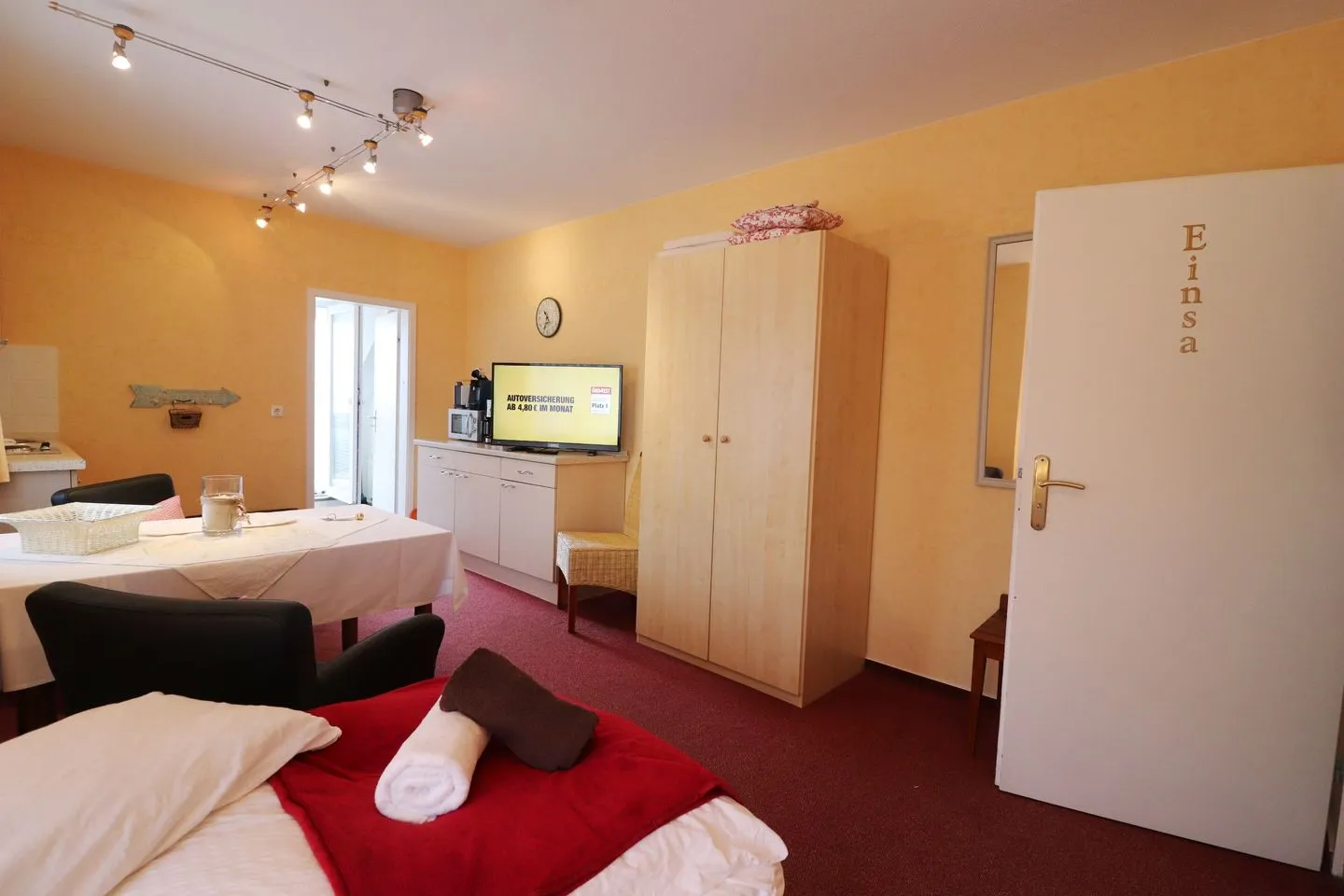 Haus Övern Diek Wohnung 1 a Büsum - Schlafzimmer