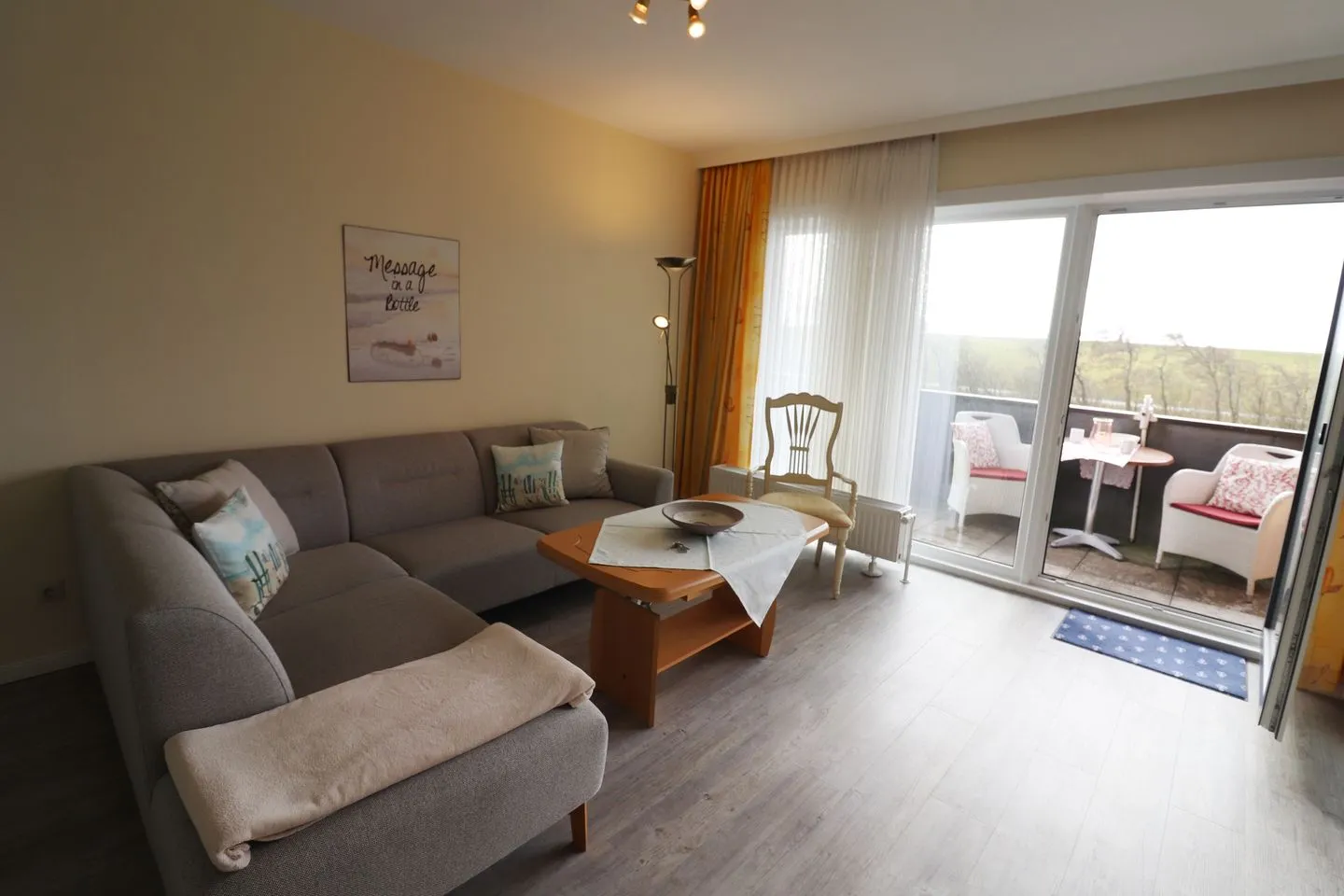 Haus Övern Diek Wohnung 2 Büsum - Wohnzimmer