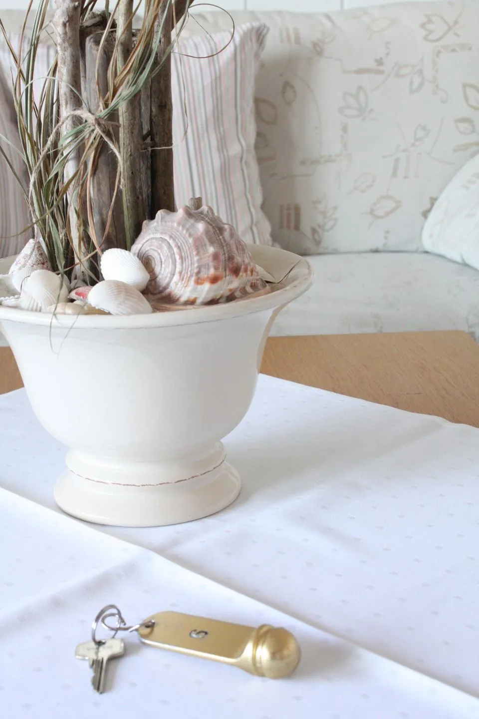 Haus Övern Diek Wohnung 6 Büsum - Wohnzimmer