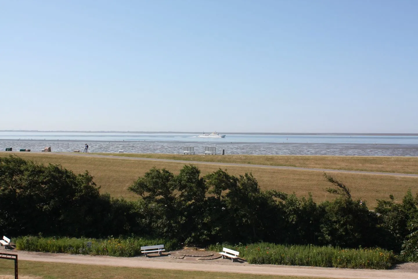 Haus Övern Diek Wohnung 6 Büsum - Meerblick