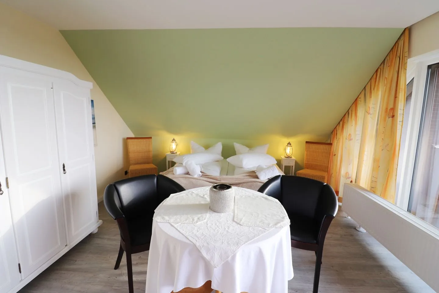 Haus Övern Diek Wohnung 6 Büsum - Schlafzimmer