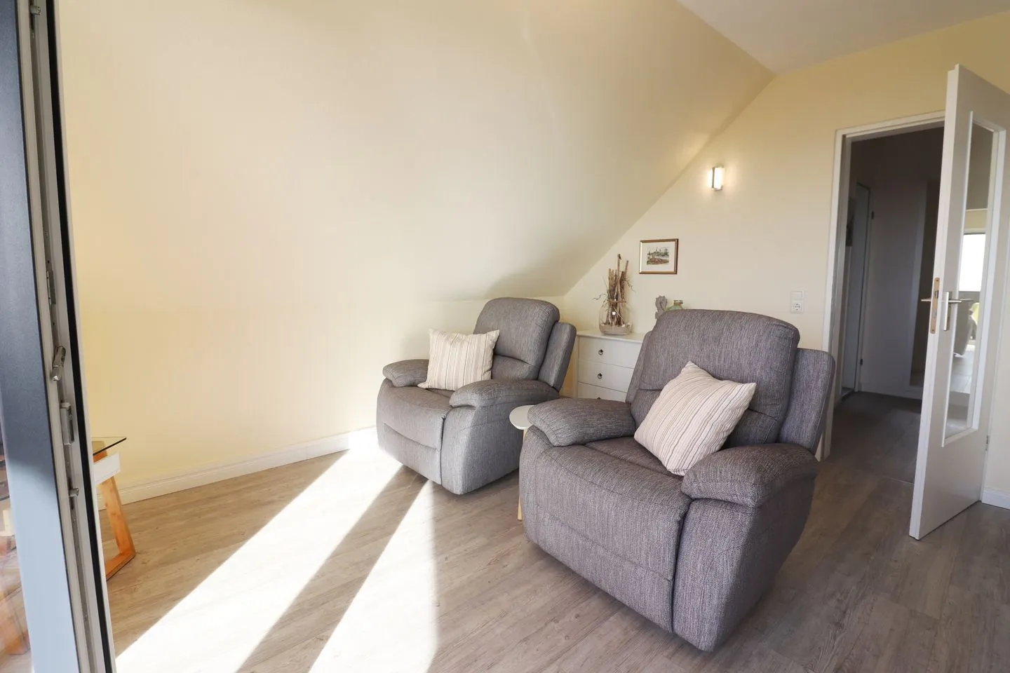 Haus Övern Diek Wohnung 6 Büsum - Wohnzimmer