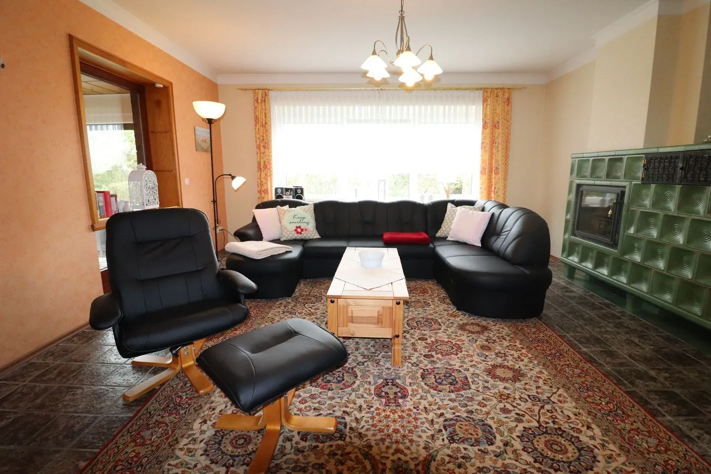 Haus Övern Diek Wohnung 8 Büsum - Wohnzimmer