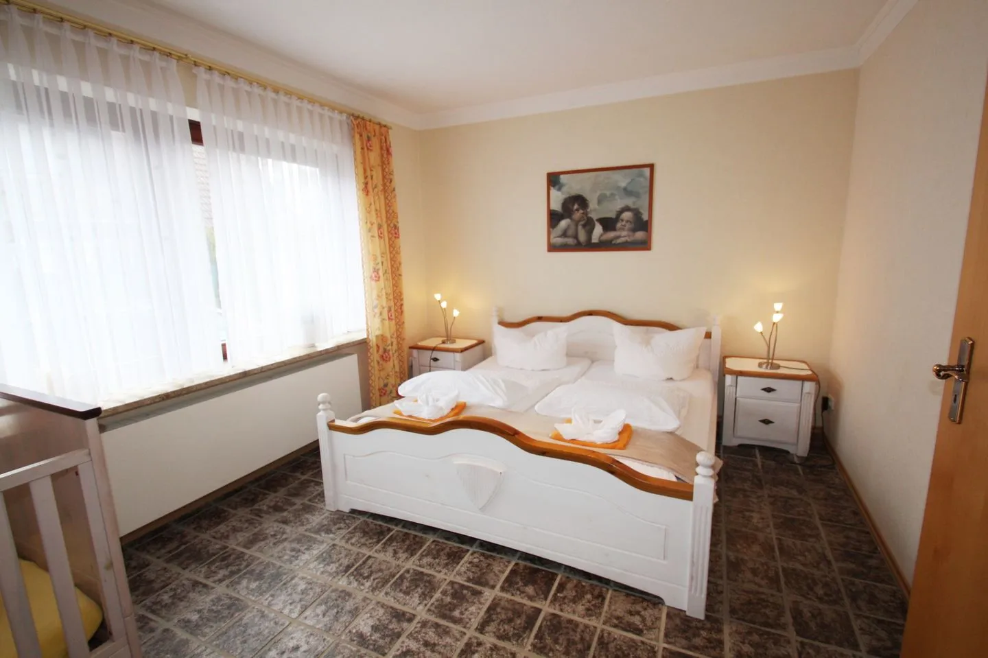 Haus Övern Diek Wohnung 8 Büsum - Schlafzimmer