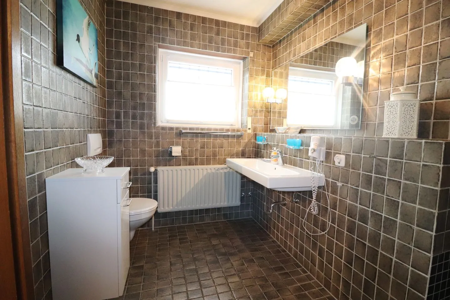 Haus Övern Diek Wohnung 8 Büsum - Badezimmer