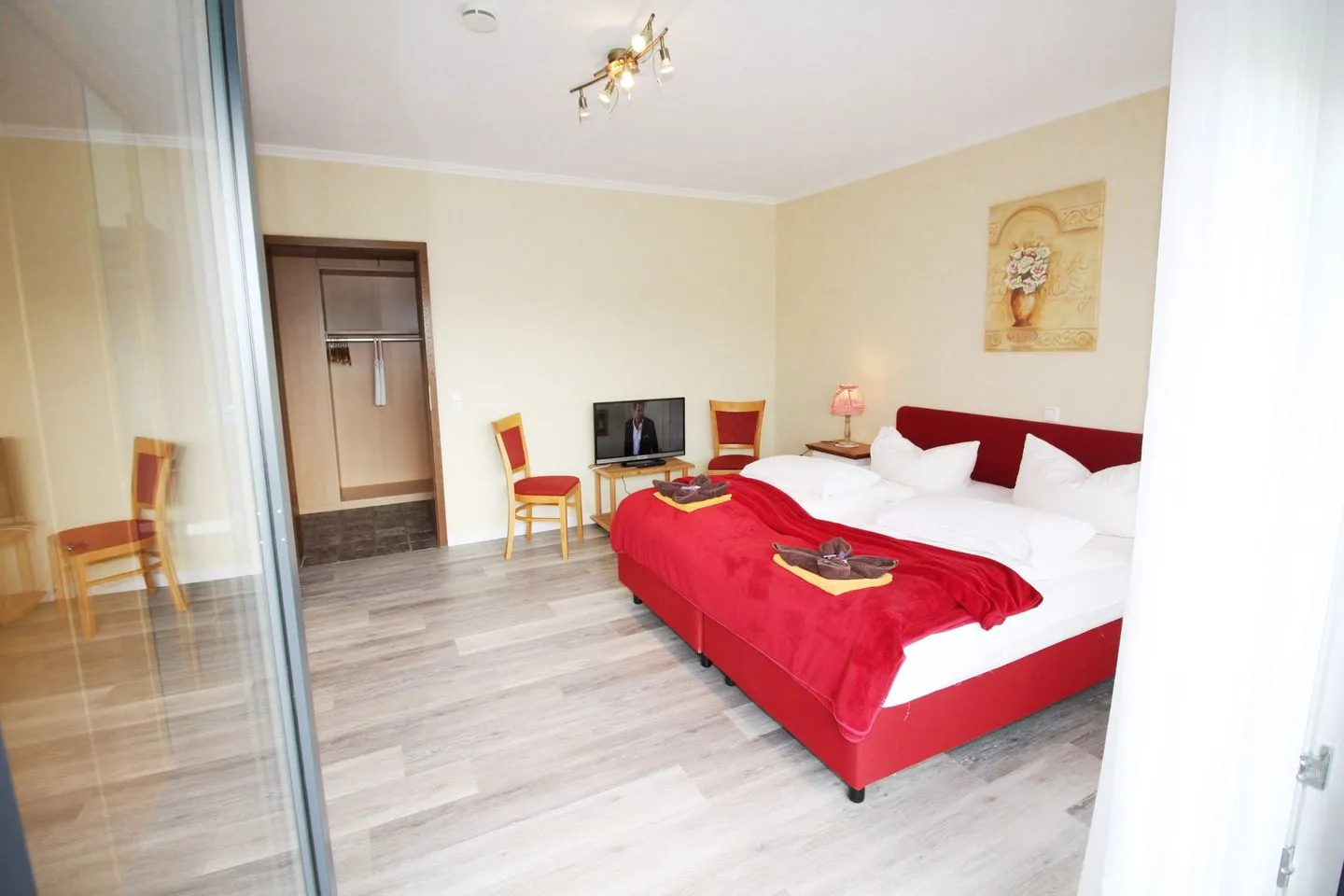 Haus Övern Diek Wohnung 8 Büsum - Schlafzimmer