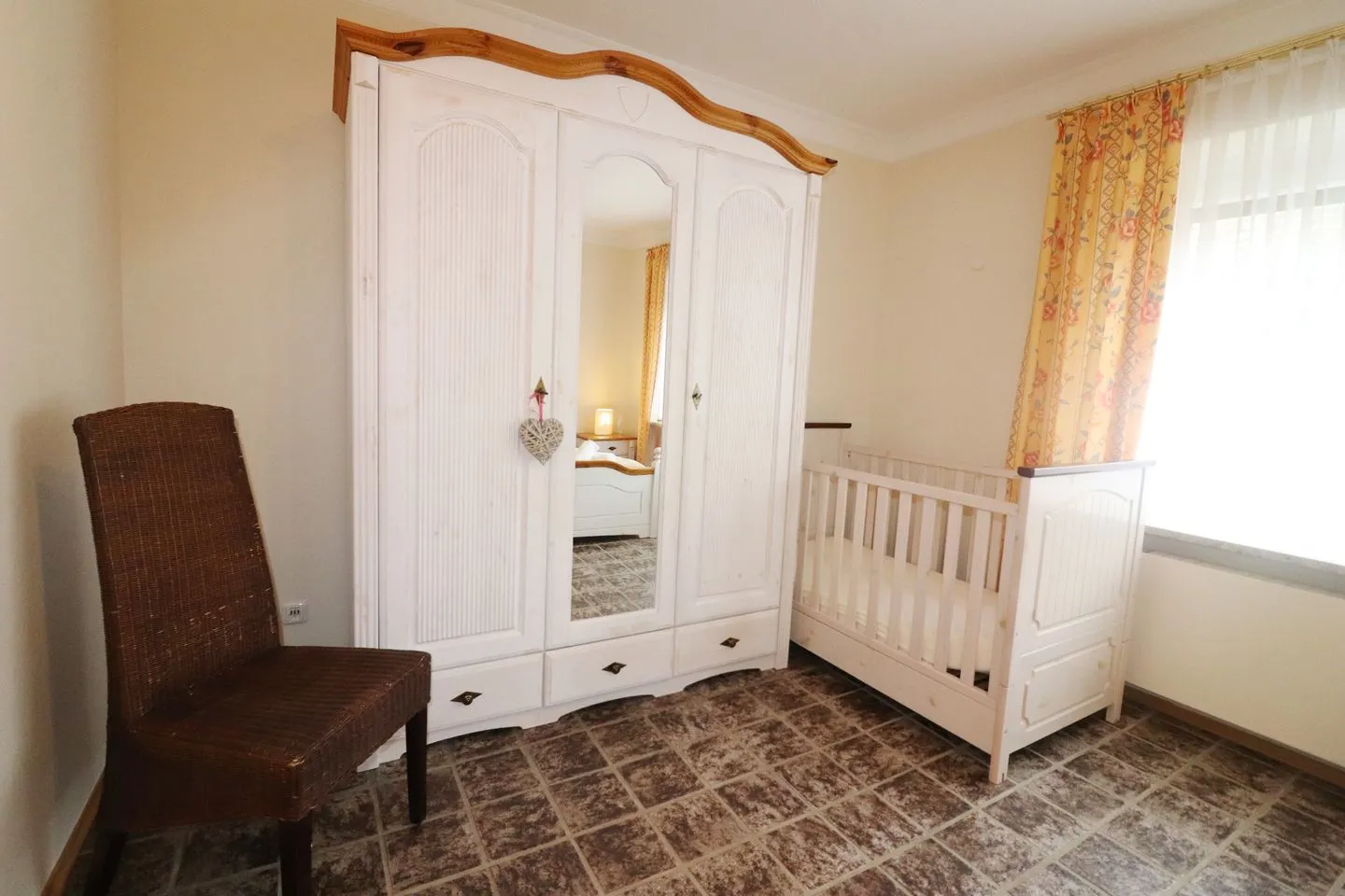 Haus Övern Diek Wohnung 8 Büsum - Schlafzimmer