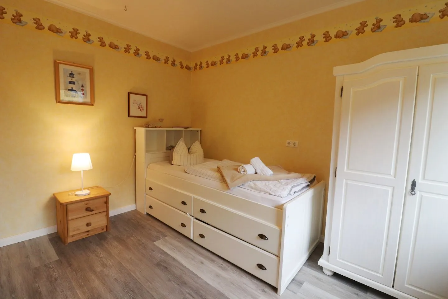 Haus Övern Diek Wohnung 8 Büsum - Schlafzimmer