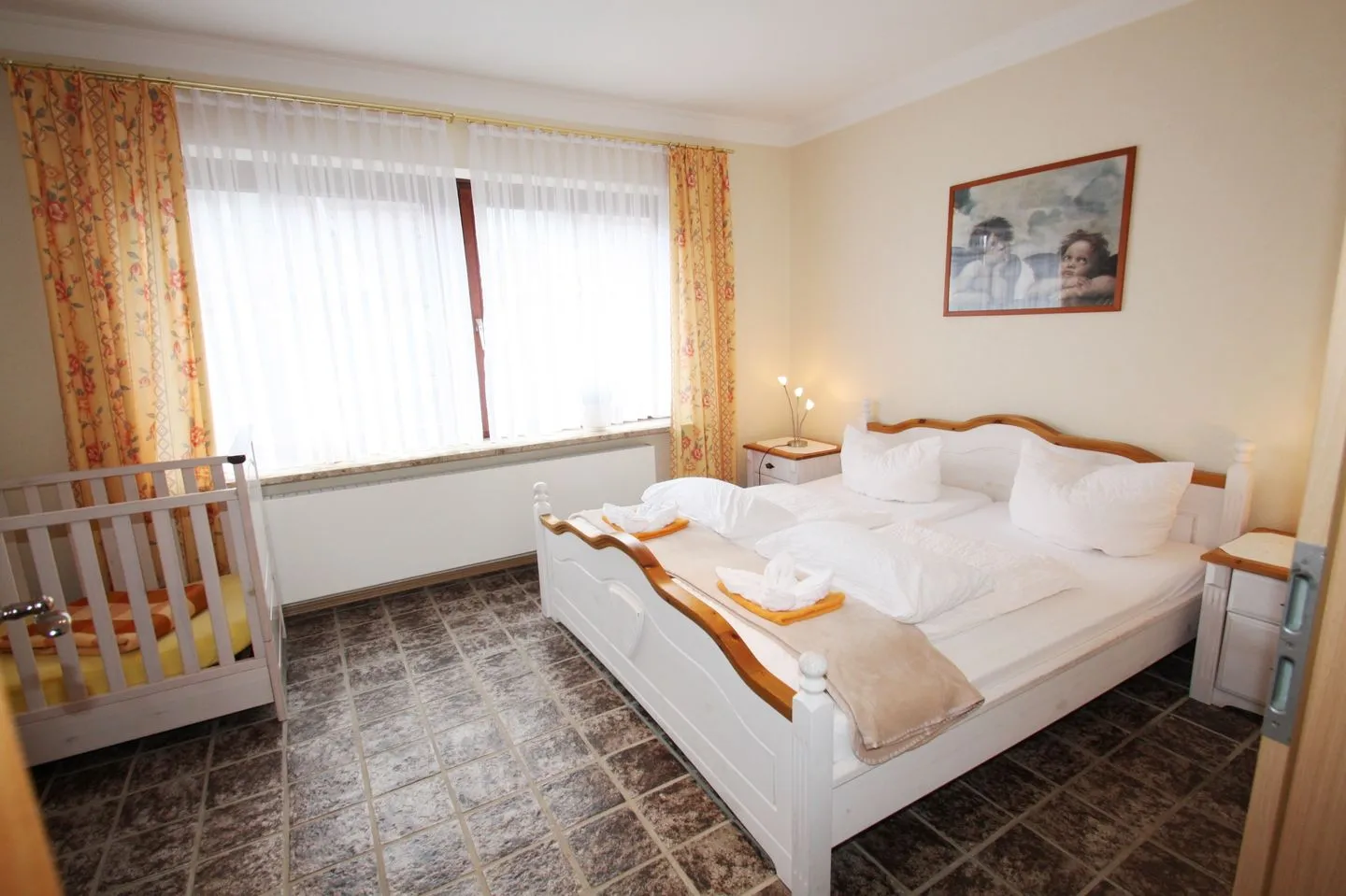 Haus Övern Diek Wohnung 8 Büsum - Schlafzimmer