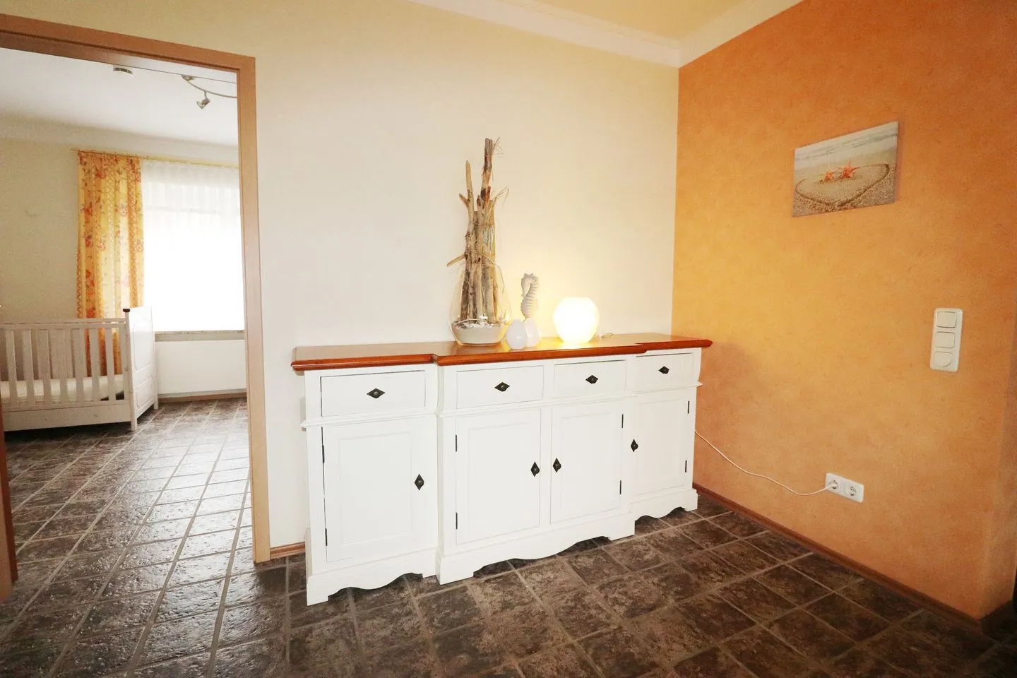 Haus Övern Diek Wohnung 8 Büsum - Wohnzimmer