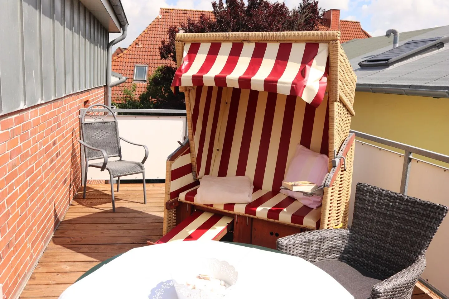 Haus Westerstraße Westerstr. 16 Wohnung 2 Büsum - Balkon