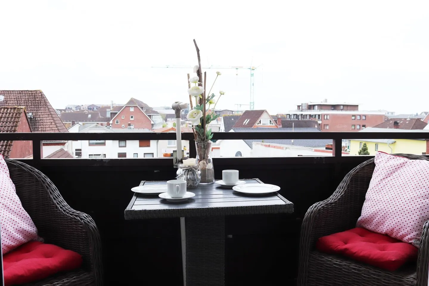 Haus Laura Wohnung 5 Büsum - Balkon