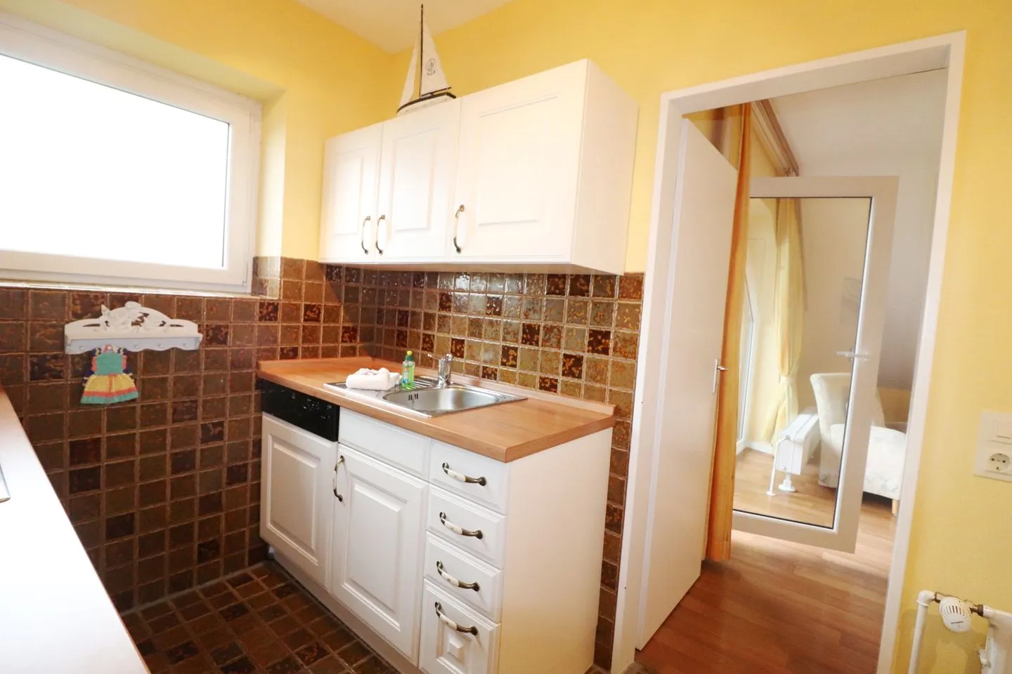 Haus Övern Diek Wohnung 5 Büsum - Küche / Küchenzeile