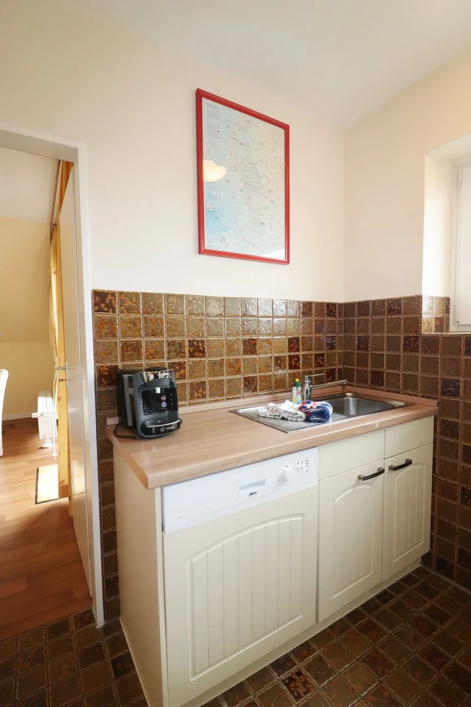 Haus Övern Diek Wohnung 4 Büsum - Küche / Küchenzeile