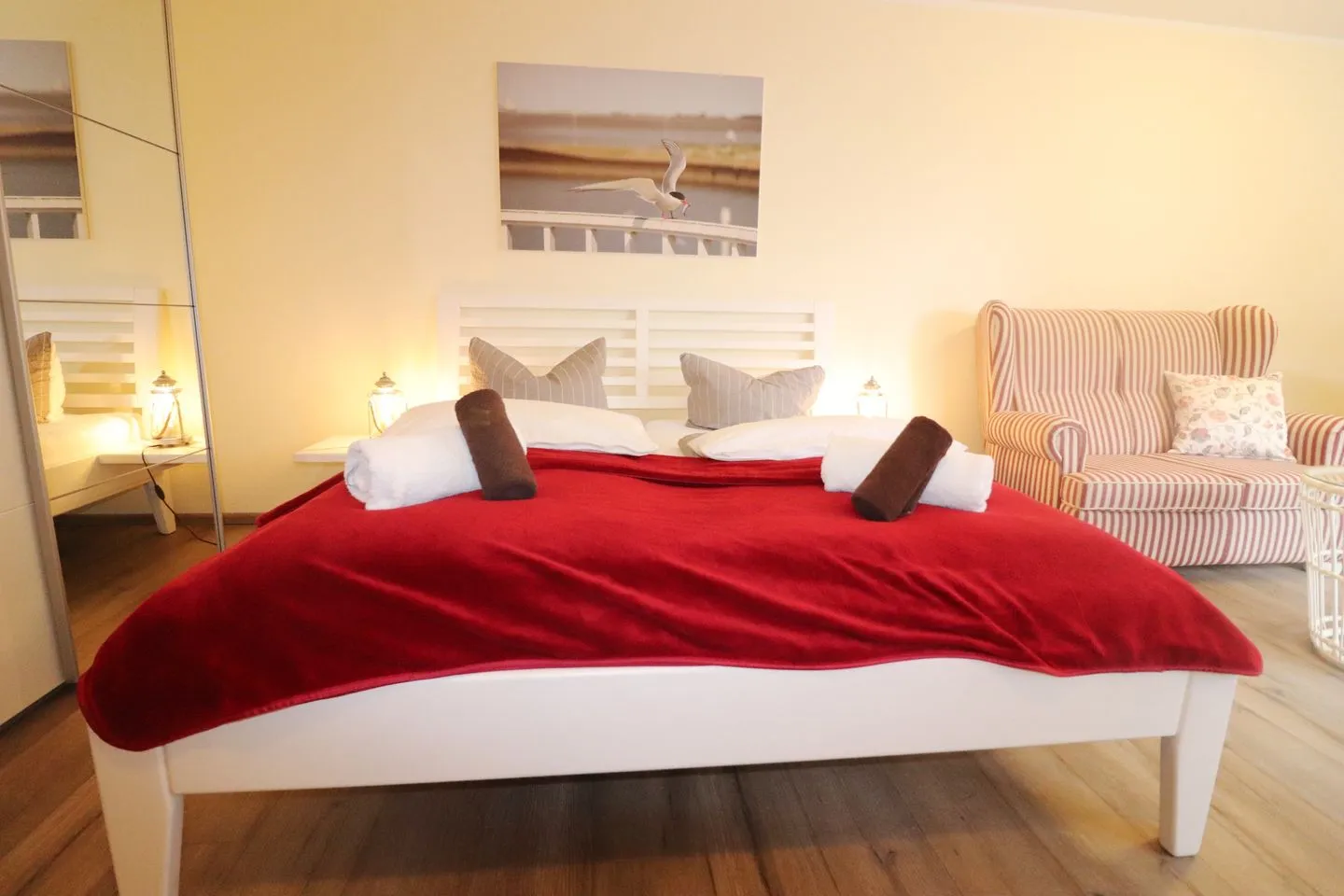 Haus Rungholt Wohnung 6 Büsum - Schlafzimmer