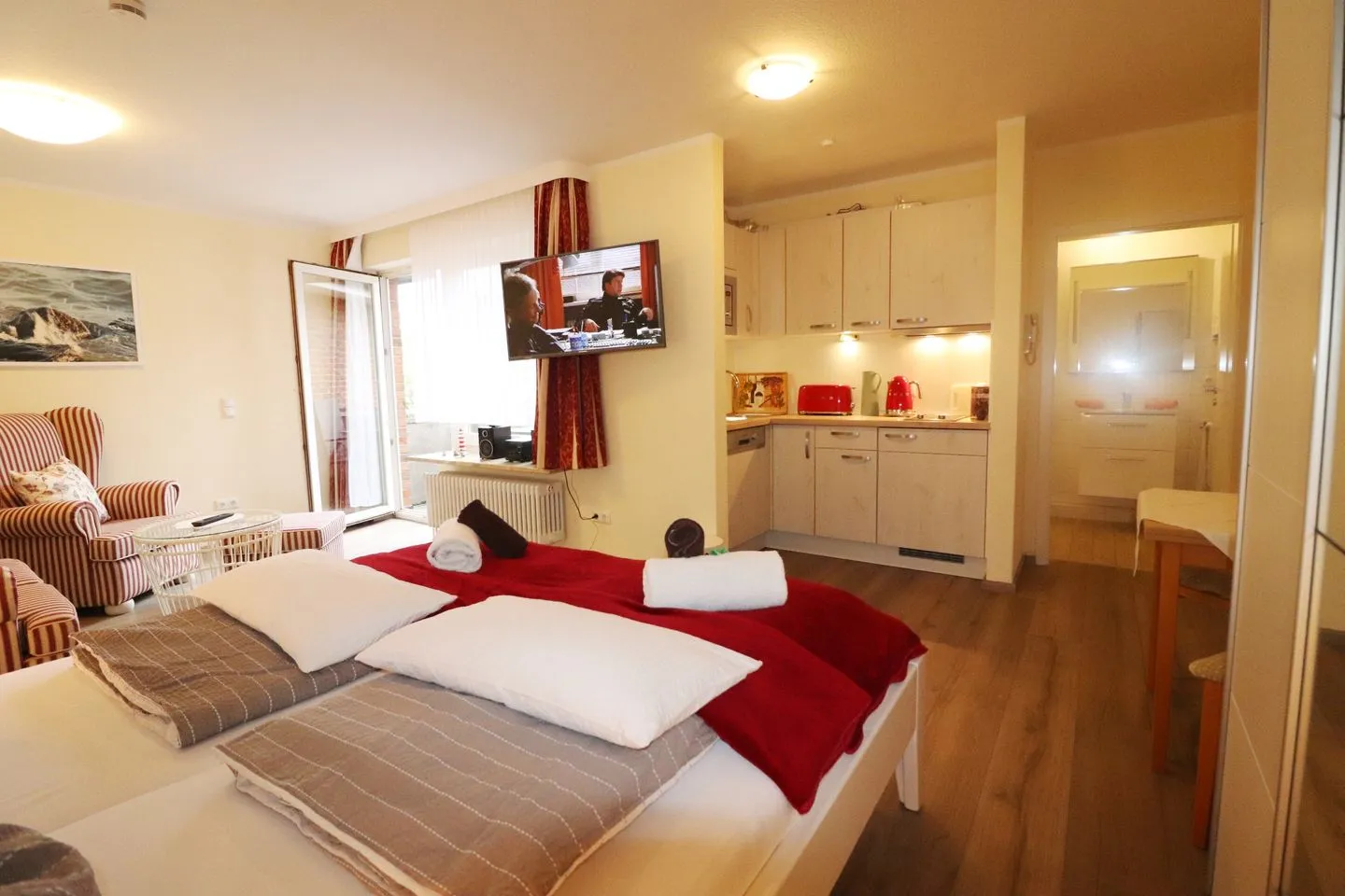 Haus Rungholt Wohnung 6 Büsum - Wohnzimmer