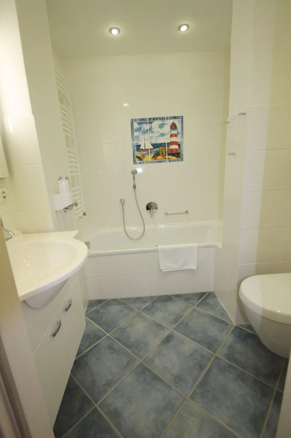 Haus am Kurpark Wohnung 7 Büsum - Badezimmer