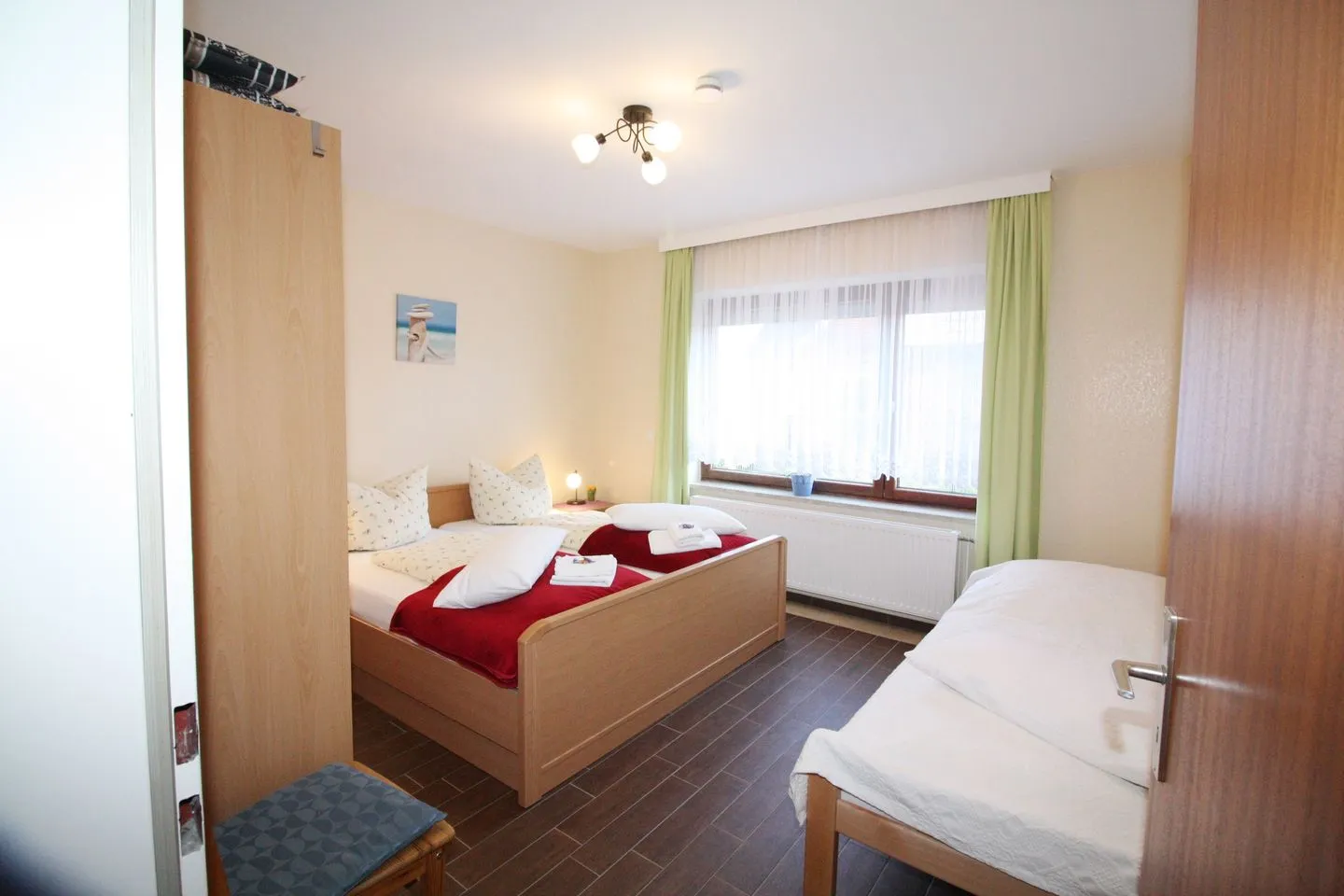 Haus am Kurpark Wohnung 1 Büsum - Schlafzimmer