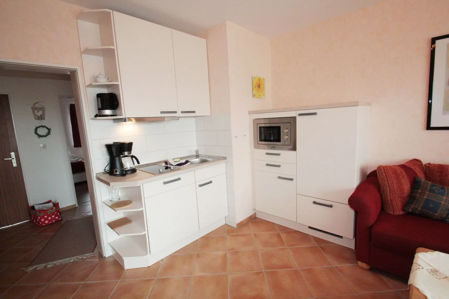 Haus am Kurpark Wohnung 12 Büsum - Küche / Küchenzeile
