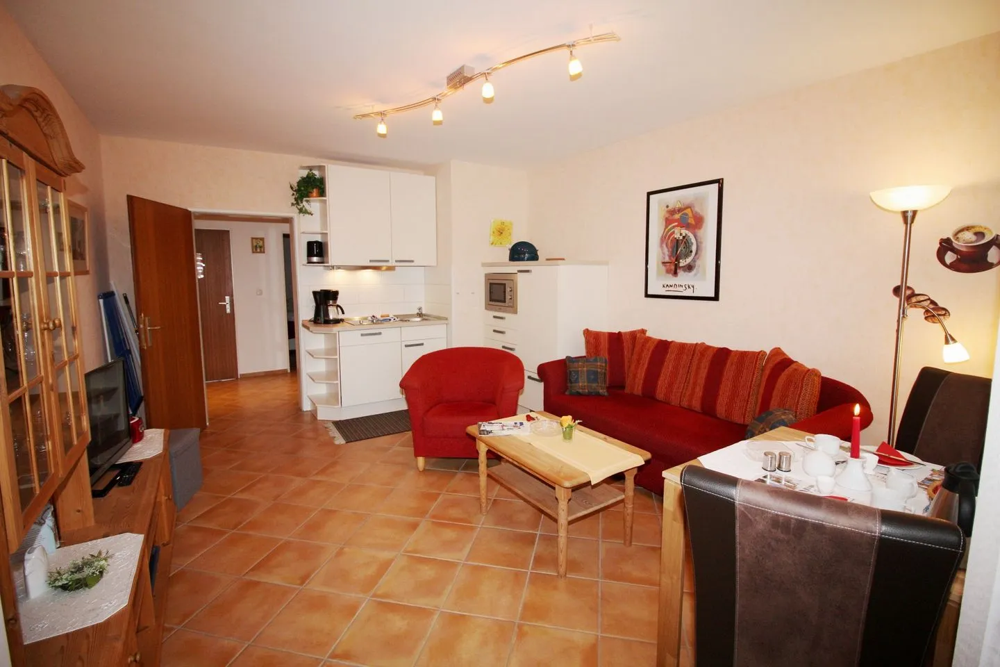 Haus am Kurpark Wohnung 12 Büsum - Wohnzimmer