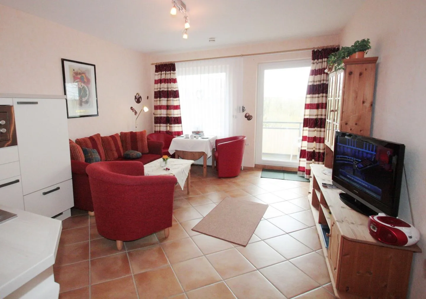 Haus am Kurpark Wohnung 12 Büsum - Wohnzimmer